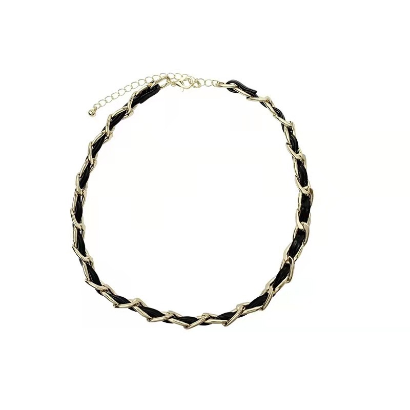 Vòng Cổ Bằng Da Phong Cách Hiphop Thời Trang Cho Nữ