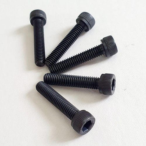 Gói 10 Con BuLon Lục Giác Chìm Đầu Trụ Kích Thước 6mm x 30mm Độ Bền 12.9 Thép Màu Đen