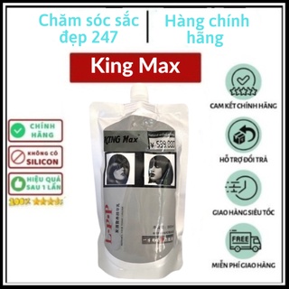 Hấp phục hồi king max lpp 500ml - chuyên phục hồi tóc hư tổn