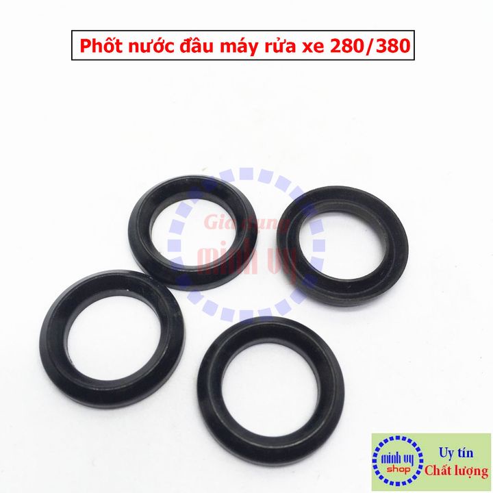 SET 3 phớt nước cho đầu bơm 280/380 - phớt nước máy rửa xe