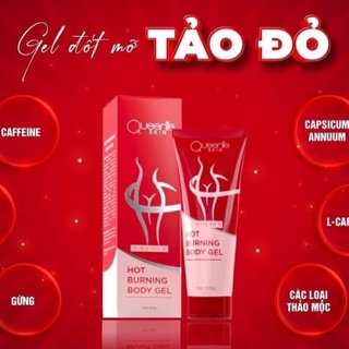 Gel đốt mỡ tảo đỏ gel, queenie, kem đốt mỡ giảm cân hỗ trợ dáng đẹp eo thon 200gr