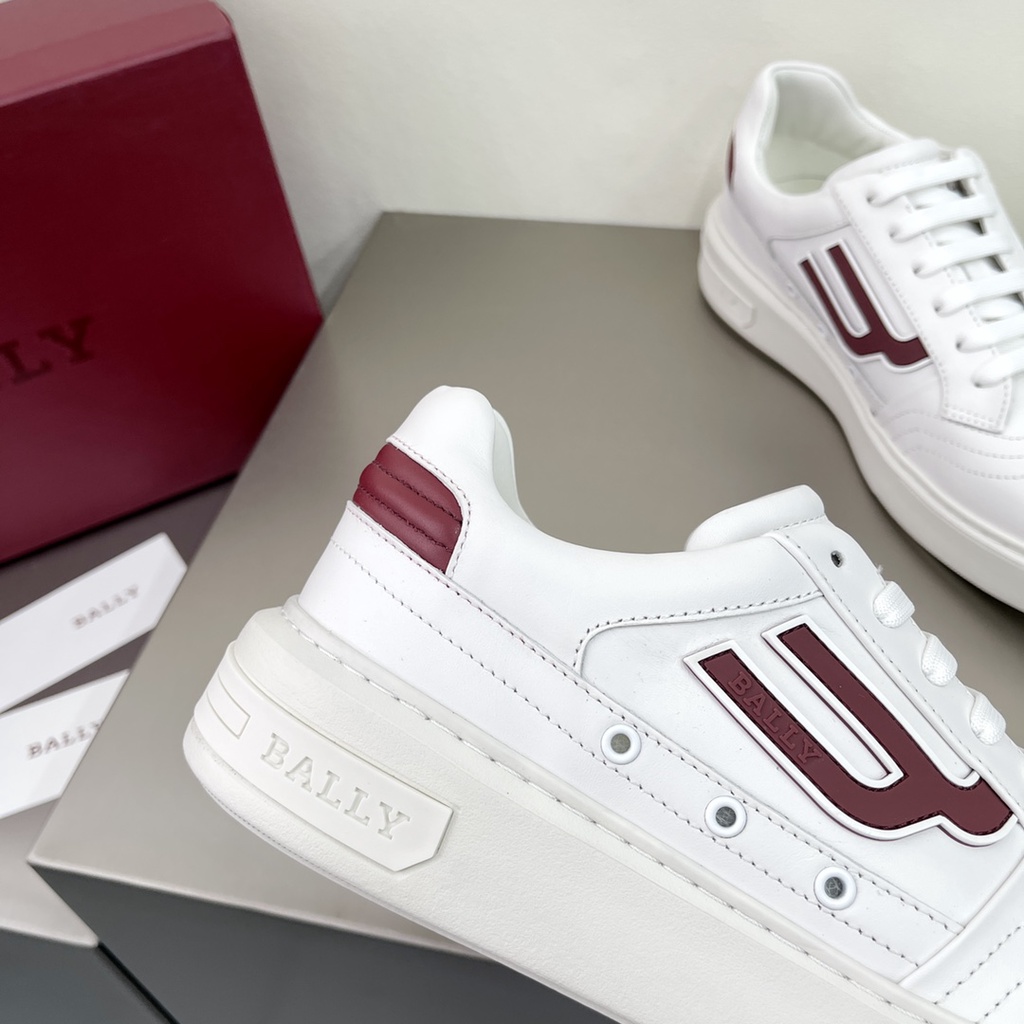 Giày thể thao da thật thời trang nam cao cấp Bally sành điệu, thanh lịch và năng động