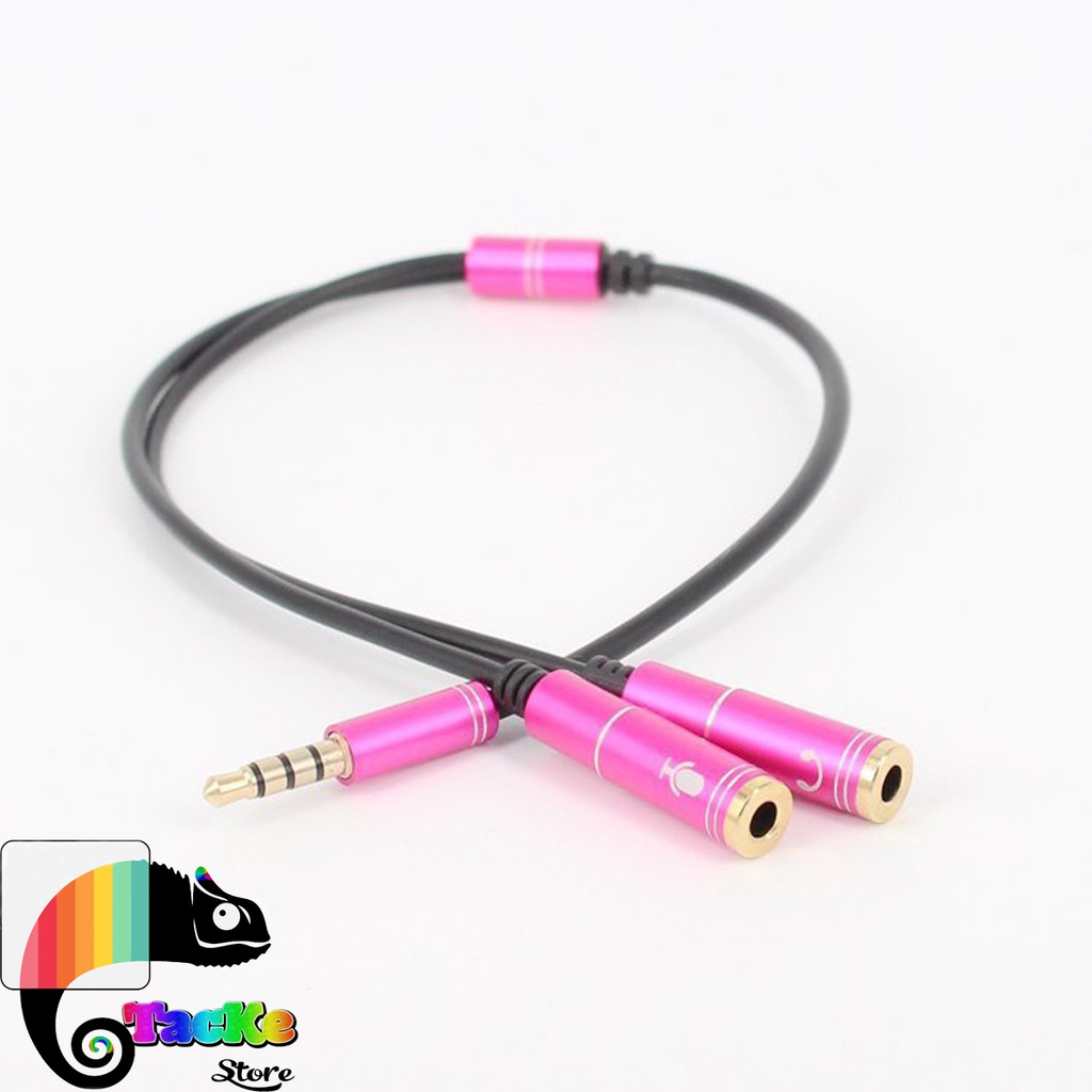 [CHÍNH HÃNG] Cáp chia audio 3.5mm ra Mic và loa hàng cao cấp I 3.5mm Audio Stereo Y Splitter Extension Cable