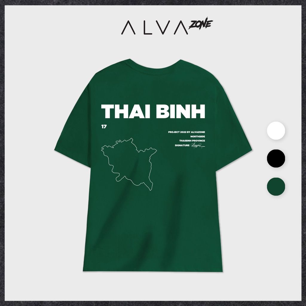 Áo Thun Thái Bình LocalBrand Phông Cổ Tròn Tay Lỡ Unisex Nam Nữ Thế Hệ Genz