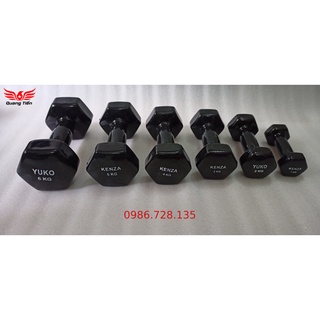 Tạ tay cao su cao cấp 2 kg (giá 1 quả)