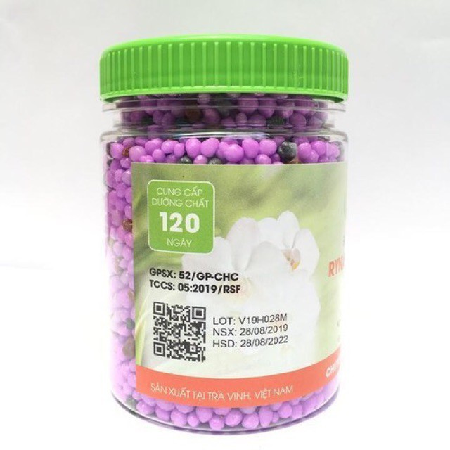 Phân Tan Chậm FLOWERMATE 200 (NPK 31-08-08): Chuyên dùng cho phong lan con