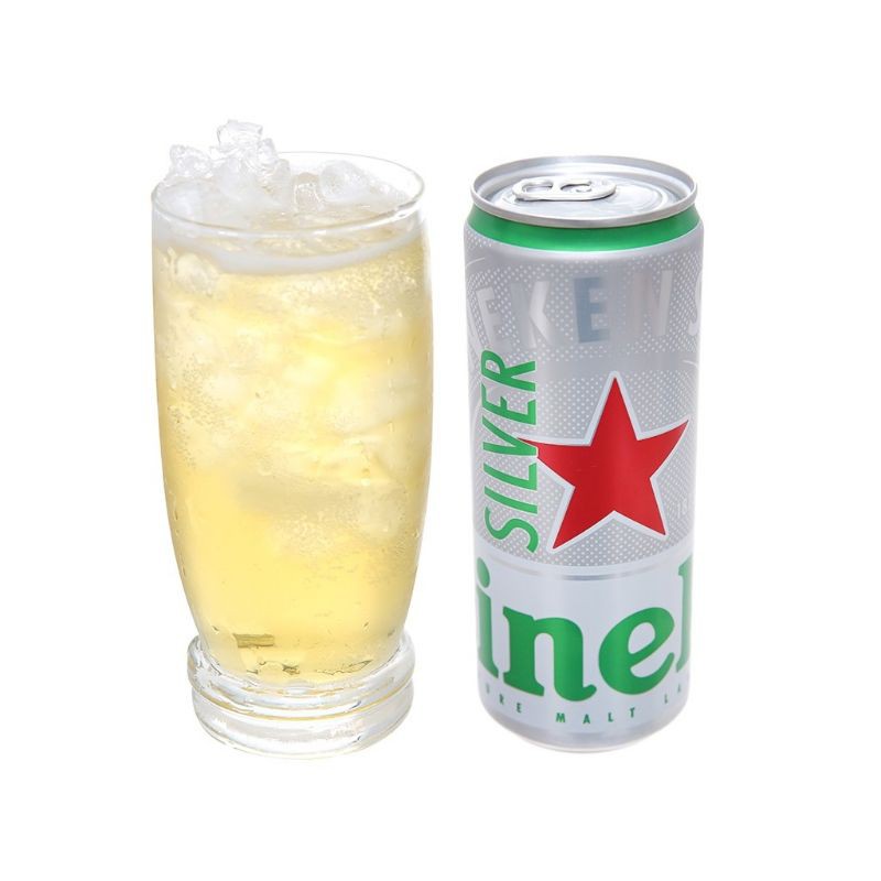 ⚡Date mới⚡ Bia Heineken Silver lon 330ml