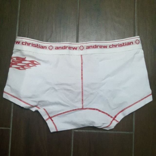Quần boxer Andew trắng phối màu