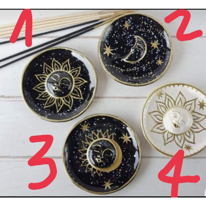 Đĩa cắm nhang thanh tẩy