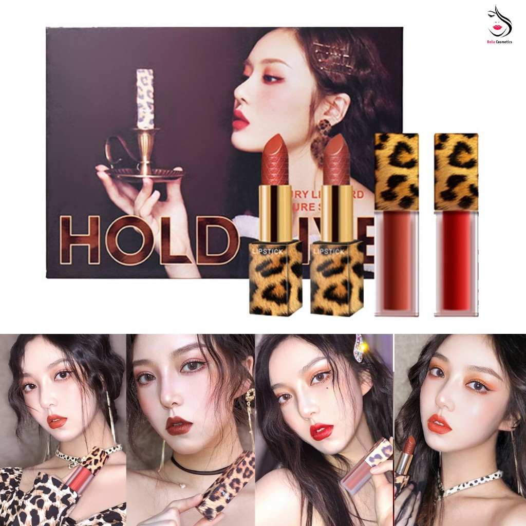 Set Son HOLD LIVE Leopard Texture