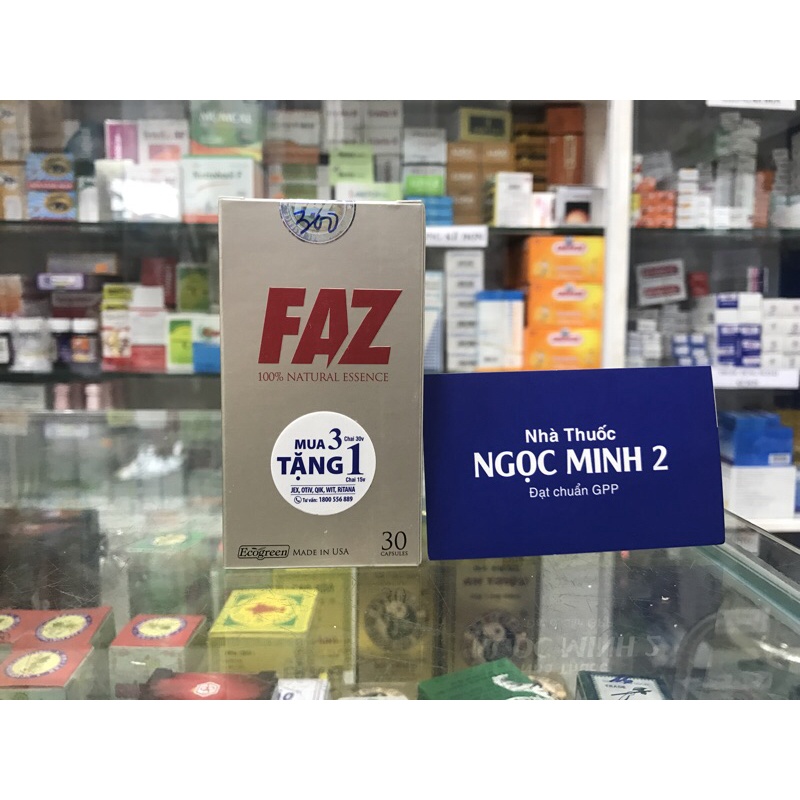 ✅ [Chính Hãng] Faz Thực phẩm hỗ trợ giảm cholesterol giảm nguy cơ và cải thiện tình trạng xơvữa động mạch, gan nhiễm mỡ