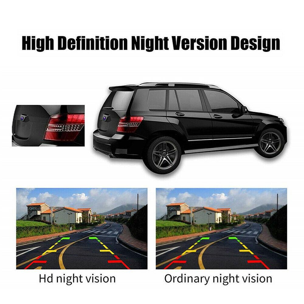Bộ Camera Lùi Xe Hơi CCD HD Hỗ Trợ Tầm Nhìn Ban Đêm REBUY1