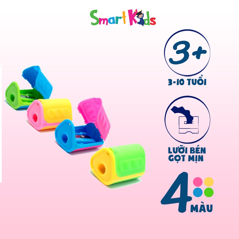 Chuốt bút chì Smartkids SP02 (2 CÁI). Dành cho học sinh, sinh viên và nhân viên văn phòng. Thiết kế bền đẹp