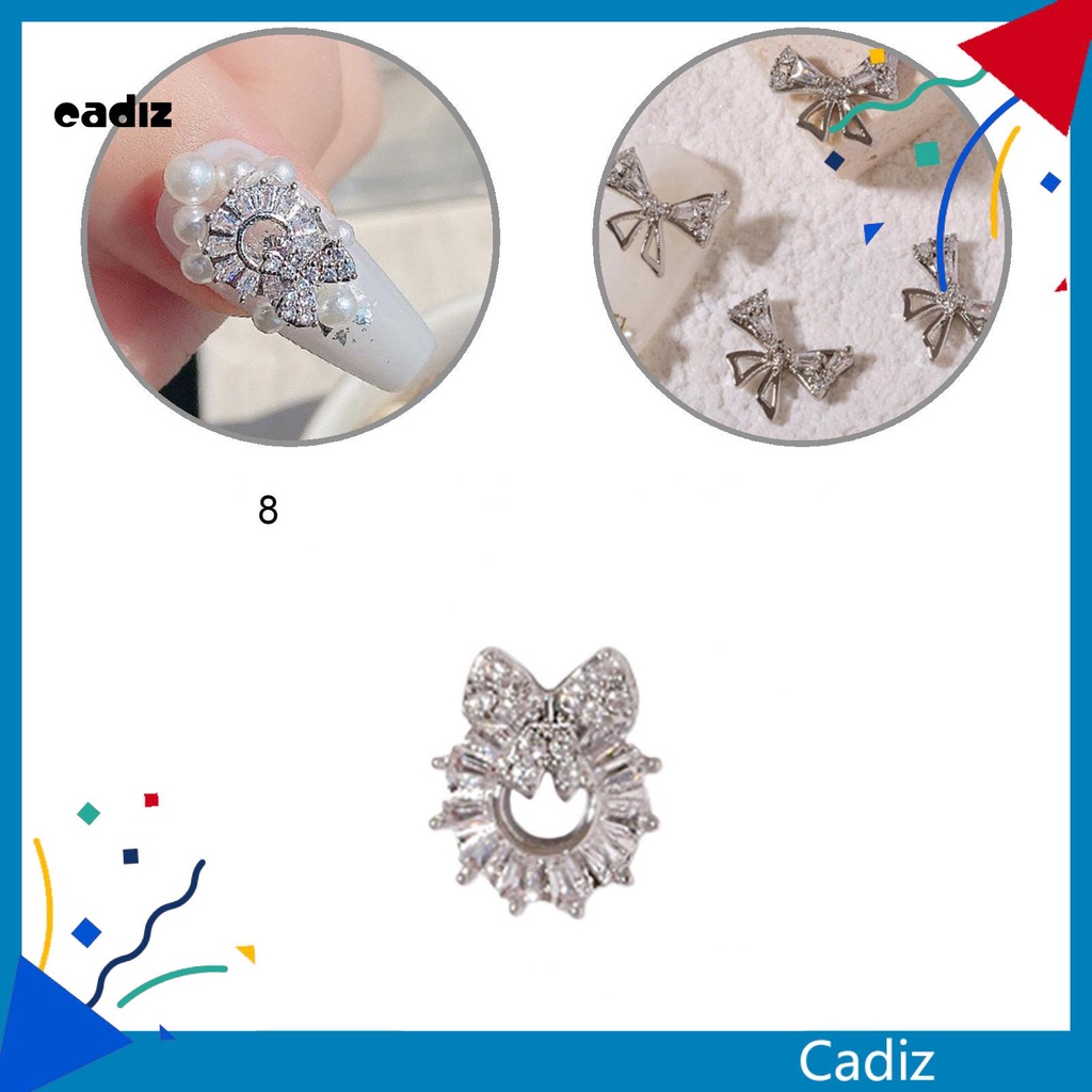 [Hàng mới về] Phụ kiện đá zircon đính trang trí móng tay nghệ thuật xinh đẹp đa năng tiện lợi dành cho phái đẹp