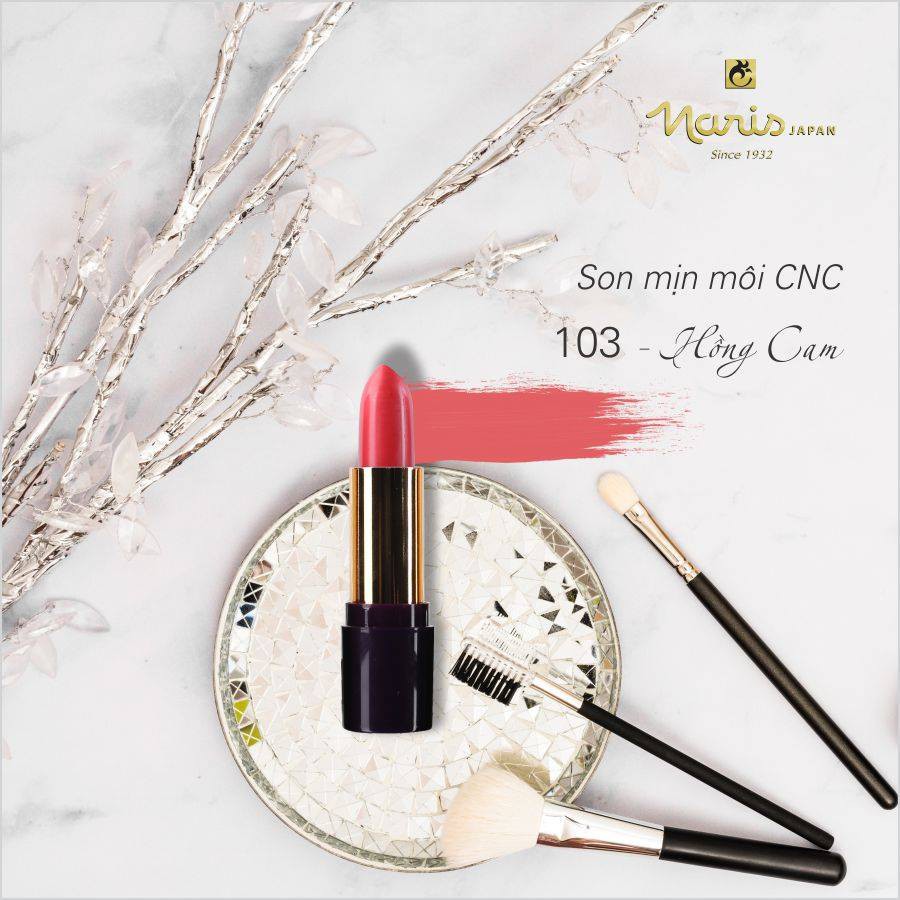 Son trang điểm Naris CNC New Lipstick #103