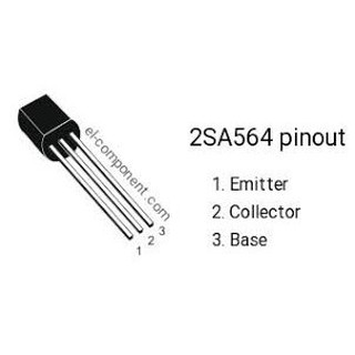 10 c0n transistor A564 2SA564 PNP
