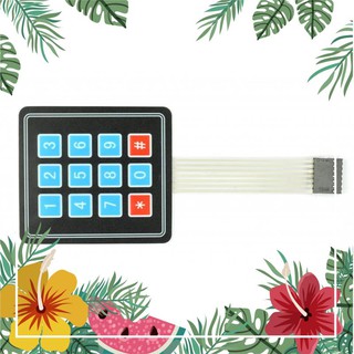 Giá sốc bàn phím ma trận mềm 3x4 keypad