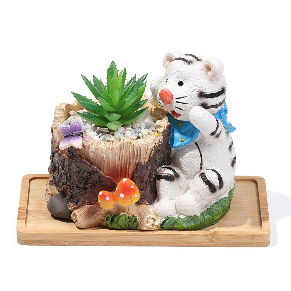 Khay Gỗ Tre Hình Tròn / Vuông Đựng Trái Cây Trang Trí Nhà Cửa