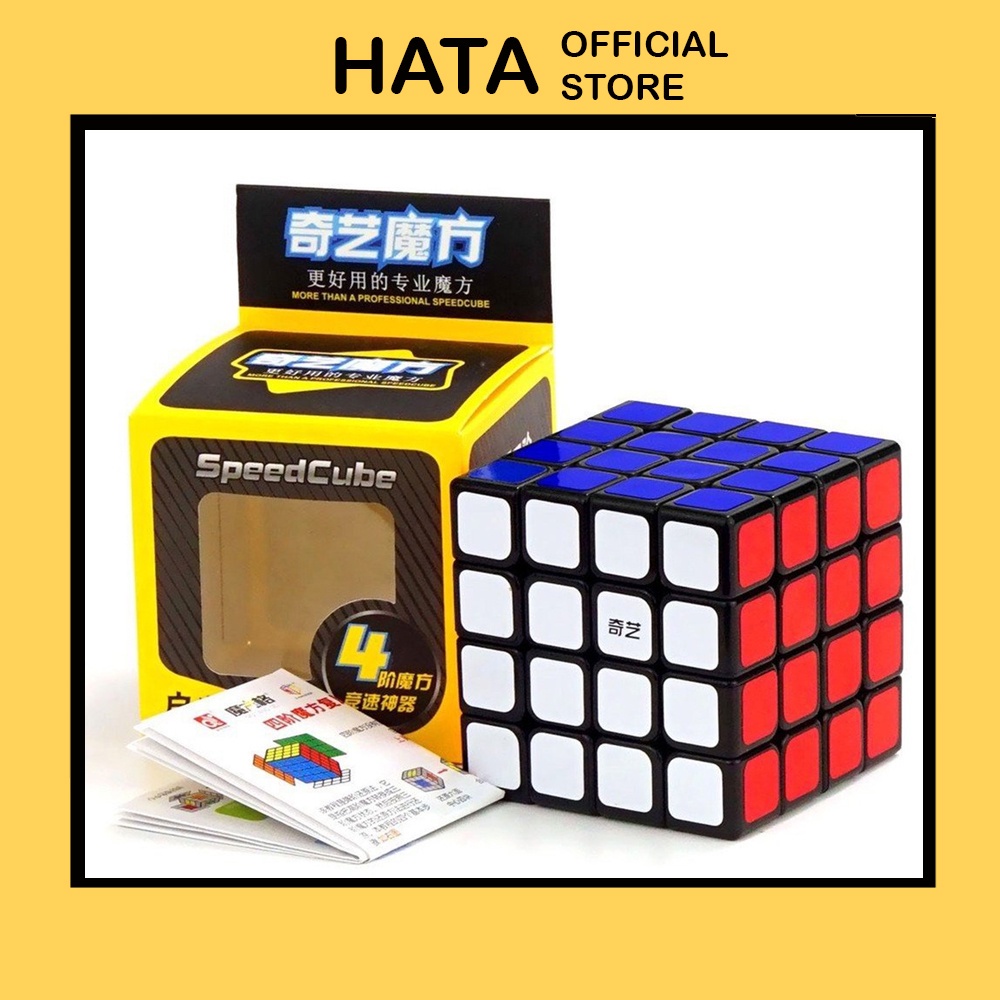 Đồ chơi trí tuệ Rubik Kich Thích Não Bộ 4x4 Stickerless MoYu MeiLong P335 MFJS Rubik 4 Tầng