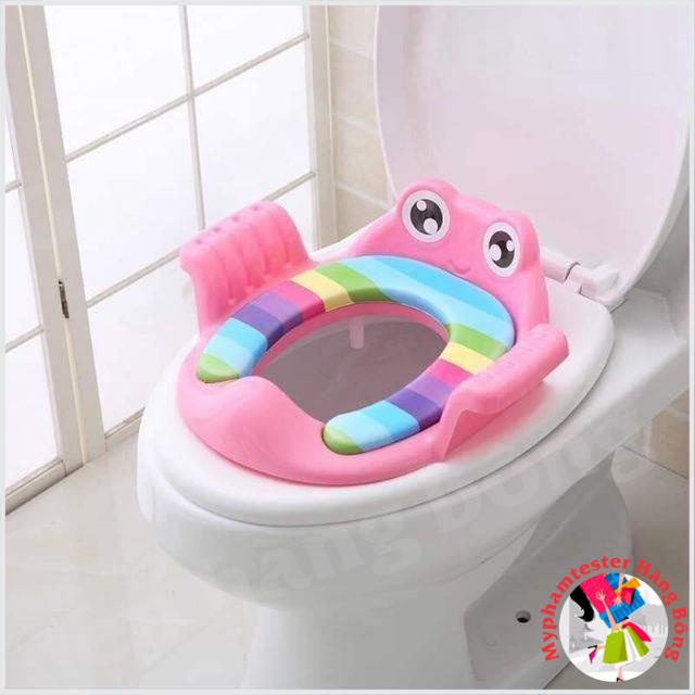 Lót bệt cầu vồng có tay vịn cho bé 1-5 tuổi