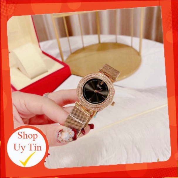 Đồng hồ nữ Dior dây mành mặt tròn hợp kim ko rỉ hợp trend thời trang giới trẻ, bảo hành 12 tháng dong ho nu