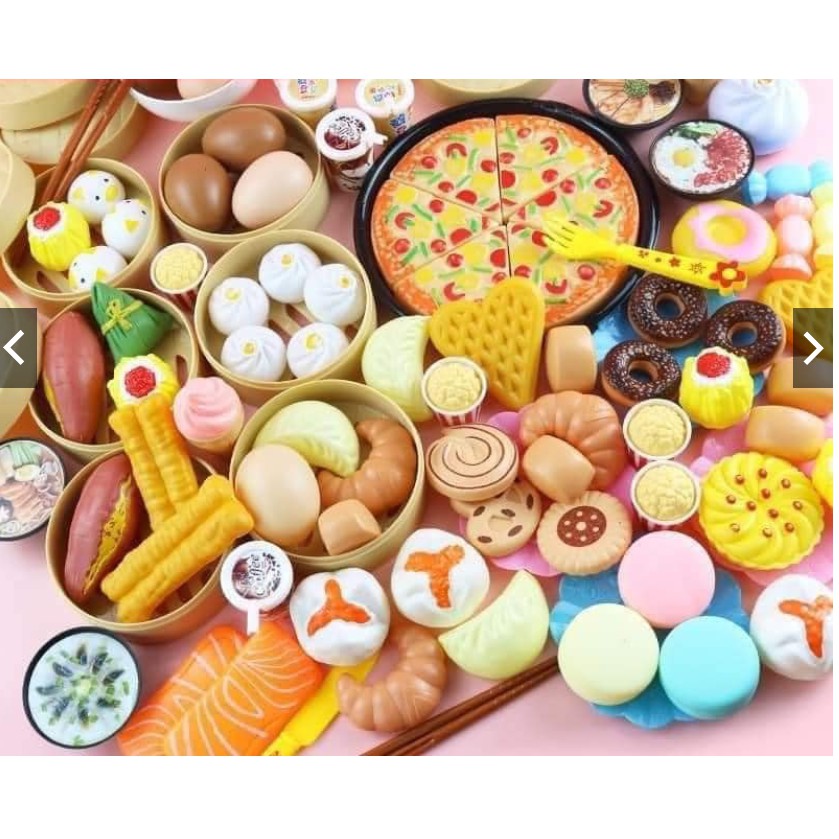 BỘ ĐỒ CHƠI NẤU ĂN 88 CHI TIÊT ĐỦ MÓN NƯỚNG XÀO HẤP LUỘC