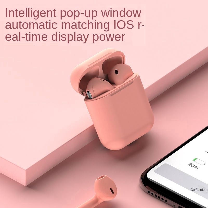 Inpods 12 KAXOE Wireless Bluetooth 5.0 TWS Earphone with Mic Charging Box