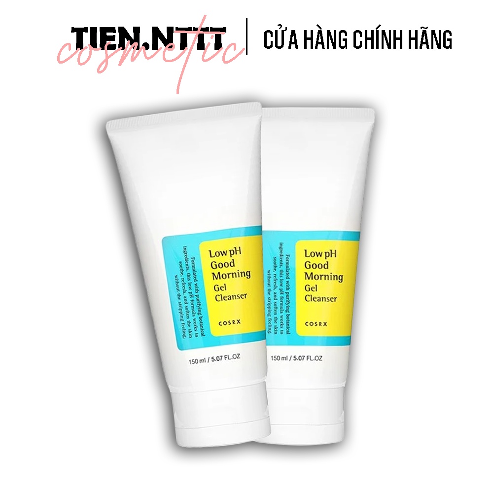 [Hàng chính hãng] Sữa rửa mặt Cosrx Low PH Good Morning Gel Cleanser 🎁  Srm Cosrx Dạng Gel