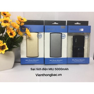 Sạc Dự Phòng MiLi Power Miracle I (HB-Q05) 5000mAh