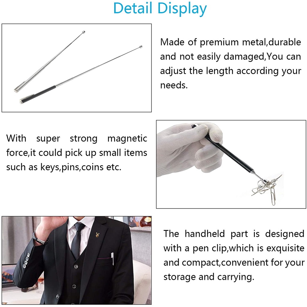 Bộ Thanh Nam Châm Nâng Đinh Ốc 1 Đầu Có Thể Kéo Dài