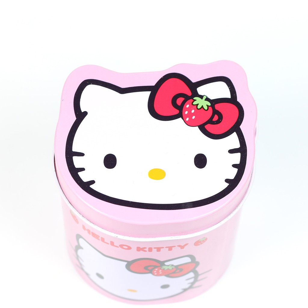 Hộp [2000 DÂY CHUN] buộc tóc hộp Hello Kitty cho bé gái