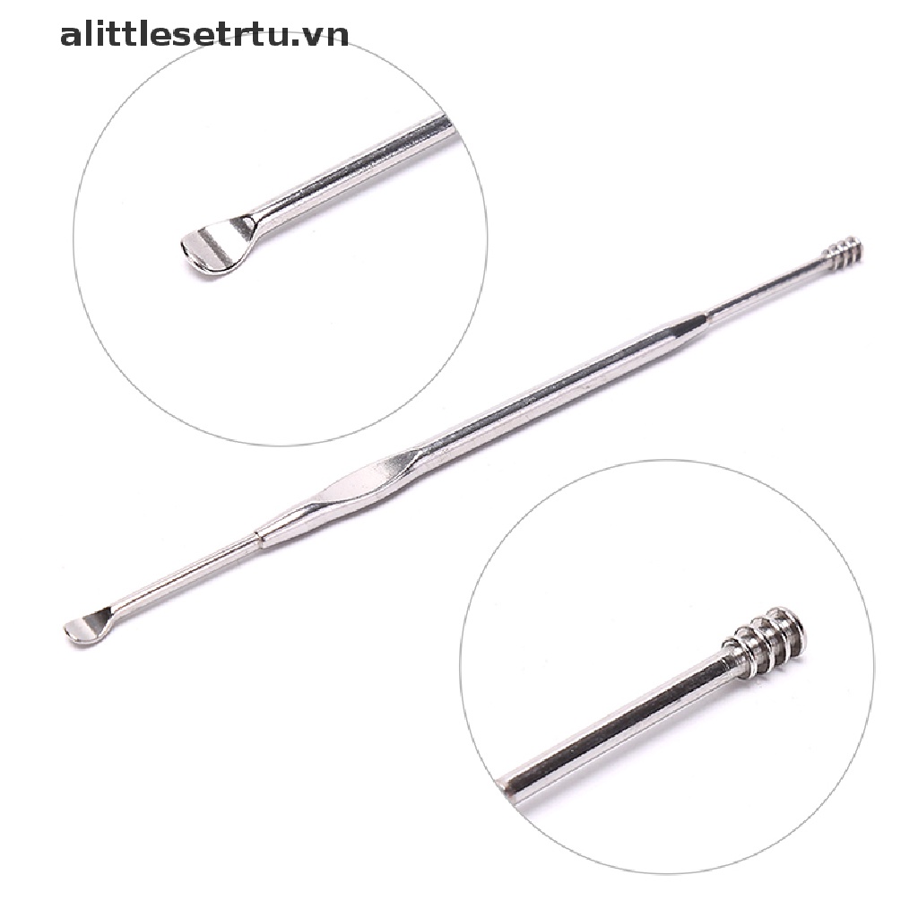 [Hàng mới về] Dụng cụ lấy ráy tai hai đầu hình muỗng thiết kế độc đáo