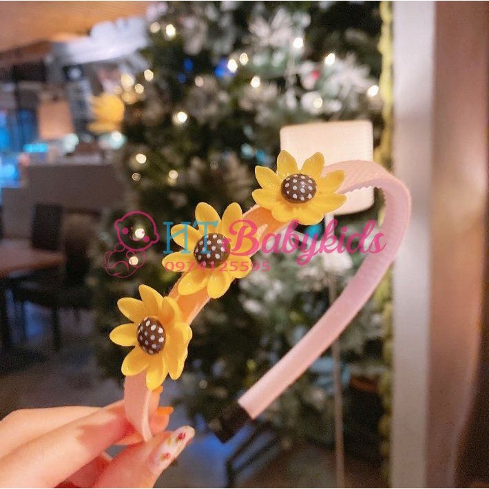 [FLASH SALE] Băng Đô Bờm Cài Tóc 3D Phong Cách Hàn Quốc Tiểu Thư Cho Bé Gái