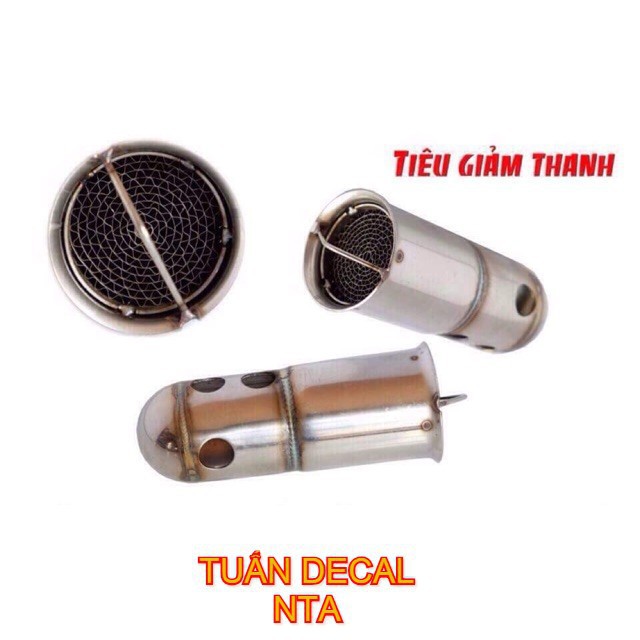 Tiêu pô lõi nỉ đút trong độ HÀNG XỊN 50mm SHOP TUANDECAL