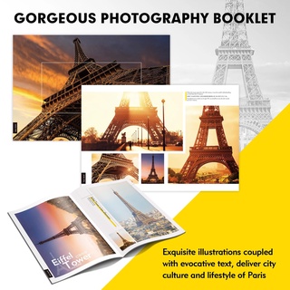 Mô hình giấy 3D CubicFun - Tháp Eiffel - Pháp DS0998h/L091h