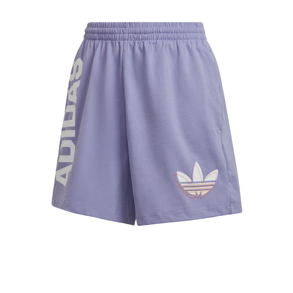 Quần Ngắn adidas ORIGINALS Nữ Streetball Shorts Màu tím HE2218