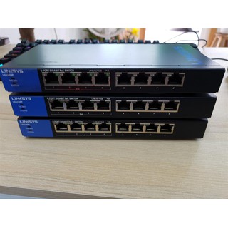 Chia cổng mạng 1Gb có PoE - Linksys LGS108P