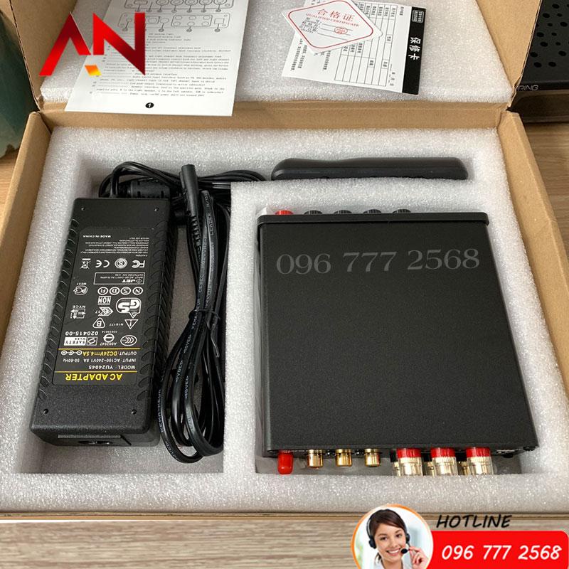 Amply Mini Đọc USB - Bluetooth 5.0 - Công Suất 50w x2 + 100w