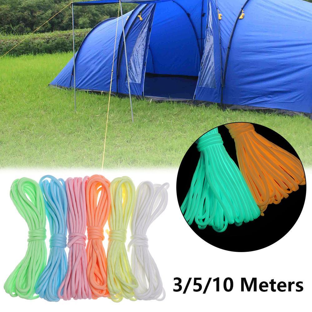 FAY Dây Paracord Sinh Tồn 3 / 5 / 10M 6 Màu 550LB 7 Sợi Phát Sáng