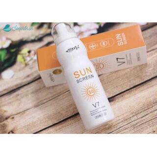 Xịt chống nắng Hàn Quốc Sun Screen V7