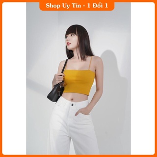 [HOT] Áo Croptop 2 Dây Sợi Bún A5199