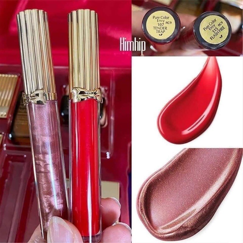 Set 2 cây son Estee Lauder Pure Color Envy Lip Glosses Full size 🇺🇸 | BigBuy360 - bigbuy360.vn