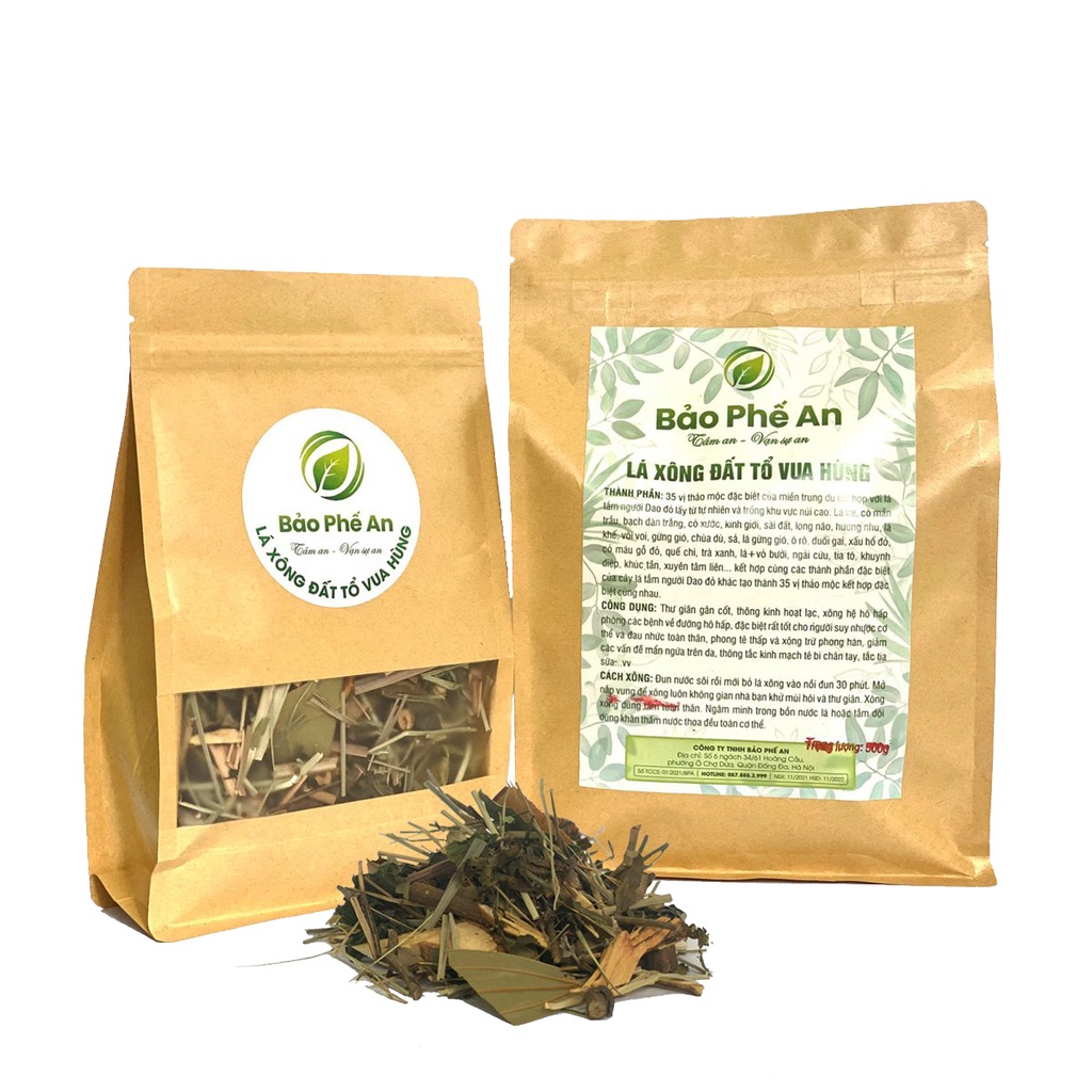 Lá xông Bảo Phế An phục hồi cơ thể tăng cường hệ miễn dịch cho cơ thể [Gói 300gram]