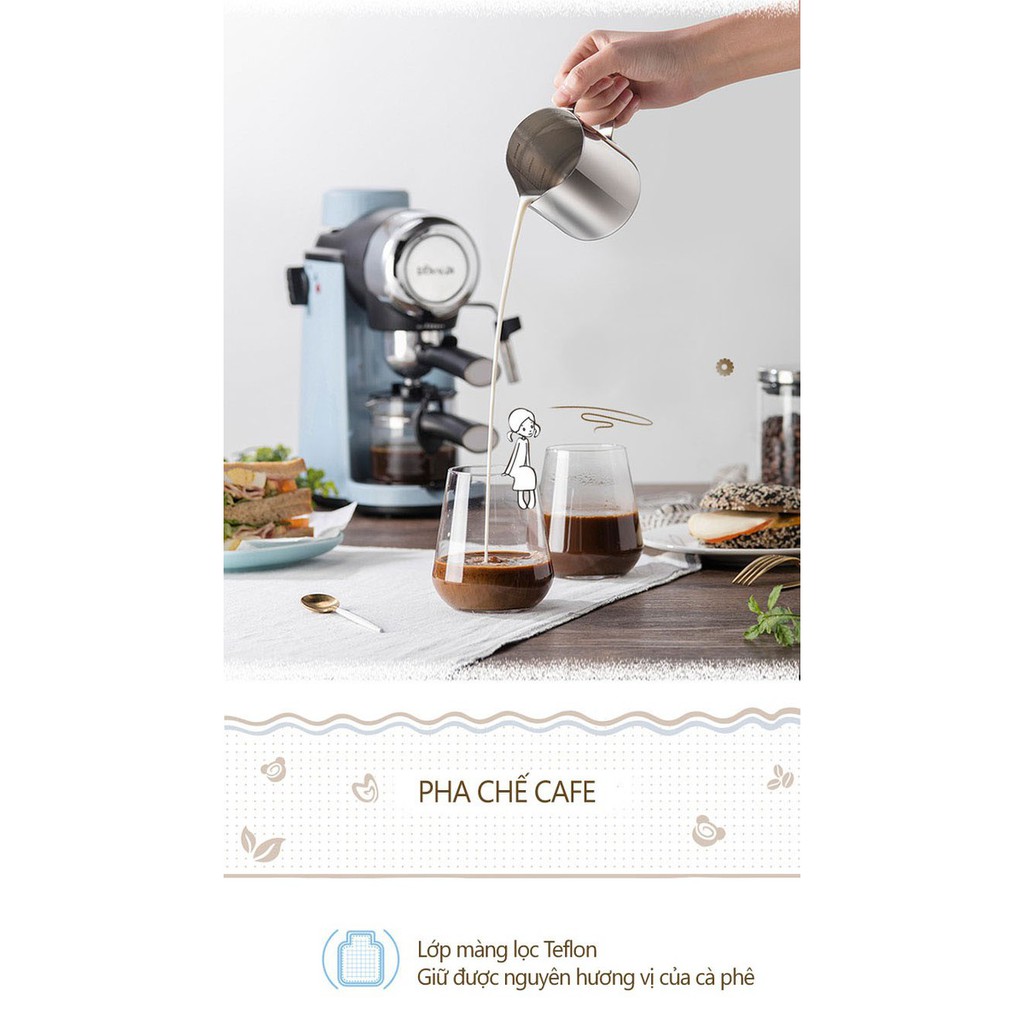 Máy pha cà phê HÀN QUỐC công nghệ mới chế biến cà phê espresso, capuccino hương thơm cực cao