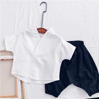 Bộ thô yukata xuất dư cho bé Trai