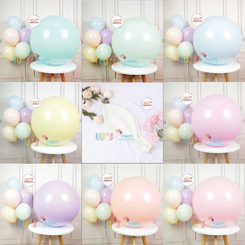Bóng tròn 36inch_Bóng to 90cm, sử dụng làm jum bo cực xinh hoặc trò chơi cho bé
