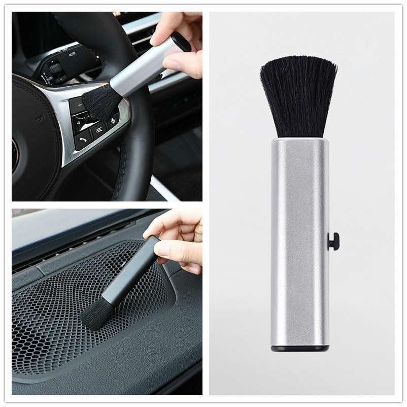 1 Bàn Chải Lông Mềm Vệ Sinh Xe Hơi