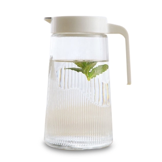 Bình nước thủy tinh có nắp đậy 1300ml