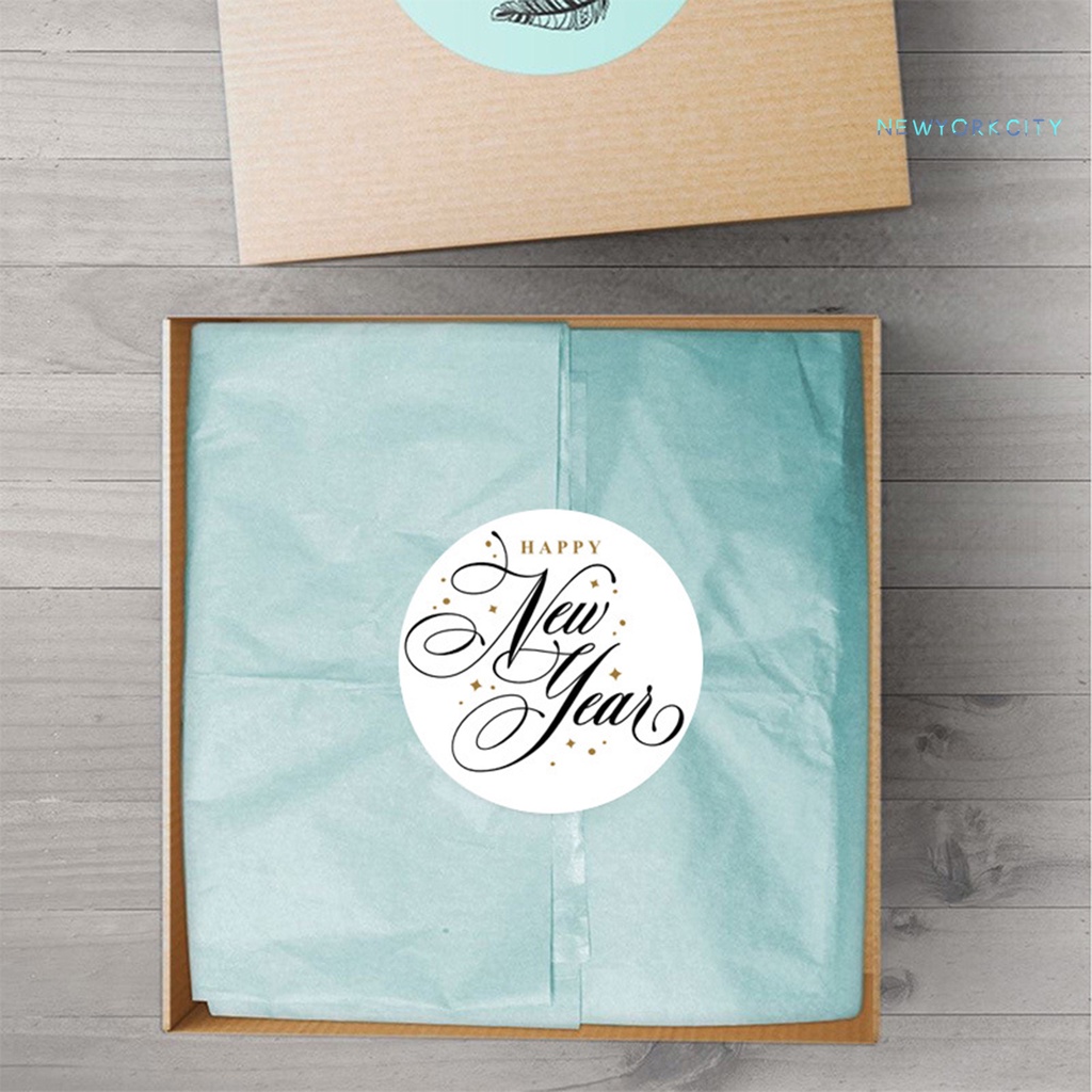 Cuộn 500 Sticker Hoạt Hình Dán Trang Trí Giáng Sinh