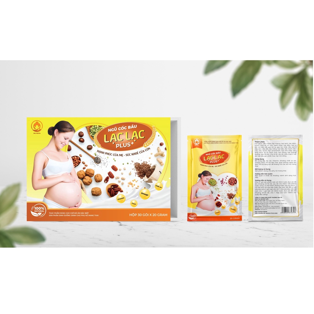 Ngũ cốc bầu lạc lạc siêu dinh dưỡng cho mẹ và bé  - KC084